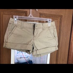 Aeropostale Midi Twill Shorts